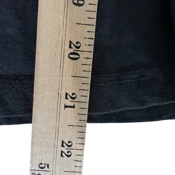 Y2K 2005 Sanrio Hello Kitty X KISS Black Baby Tee "Cute as Hello Kitty" Size S - Picture 8 of 8